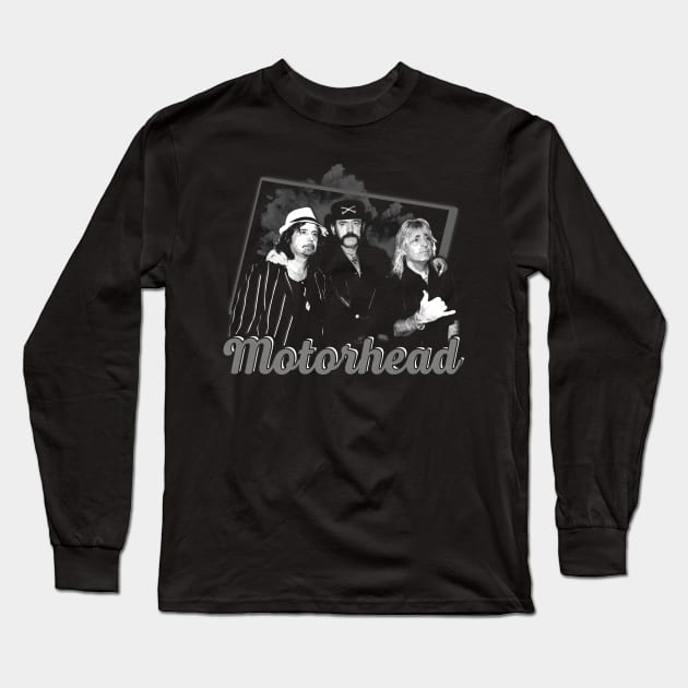 Raising Hell With Motorhead Visual Anthems Of Metal Glory Long Sleeve T-Shirt by Silly Picture